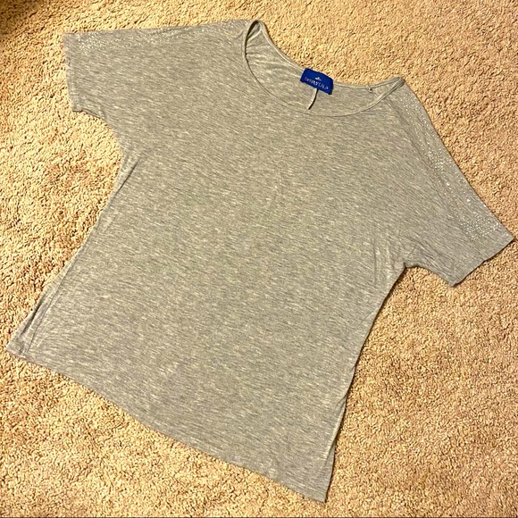 Worn ONCE Heather Grey with silver detail SOFT - Picture 1 of 7